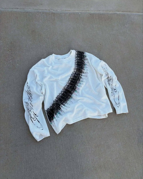WHITE AMMUNITION LONGSLEEVE