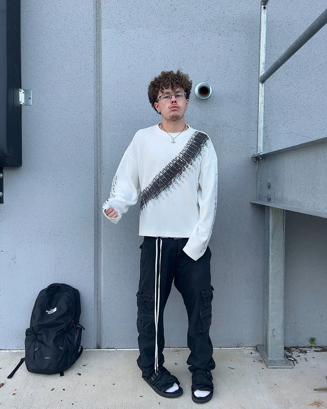 WHITE AMMUNITION LONGSLEEVE