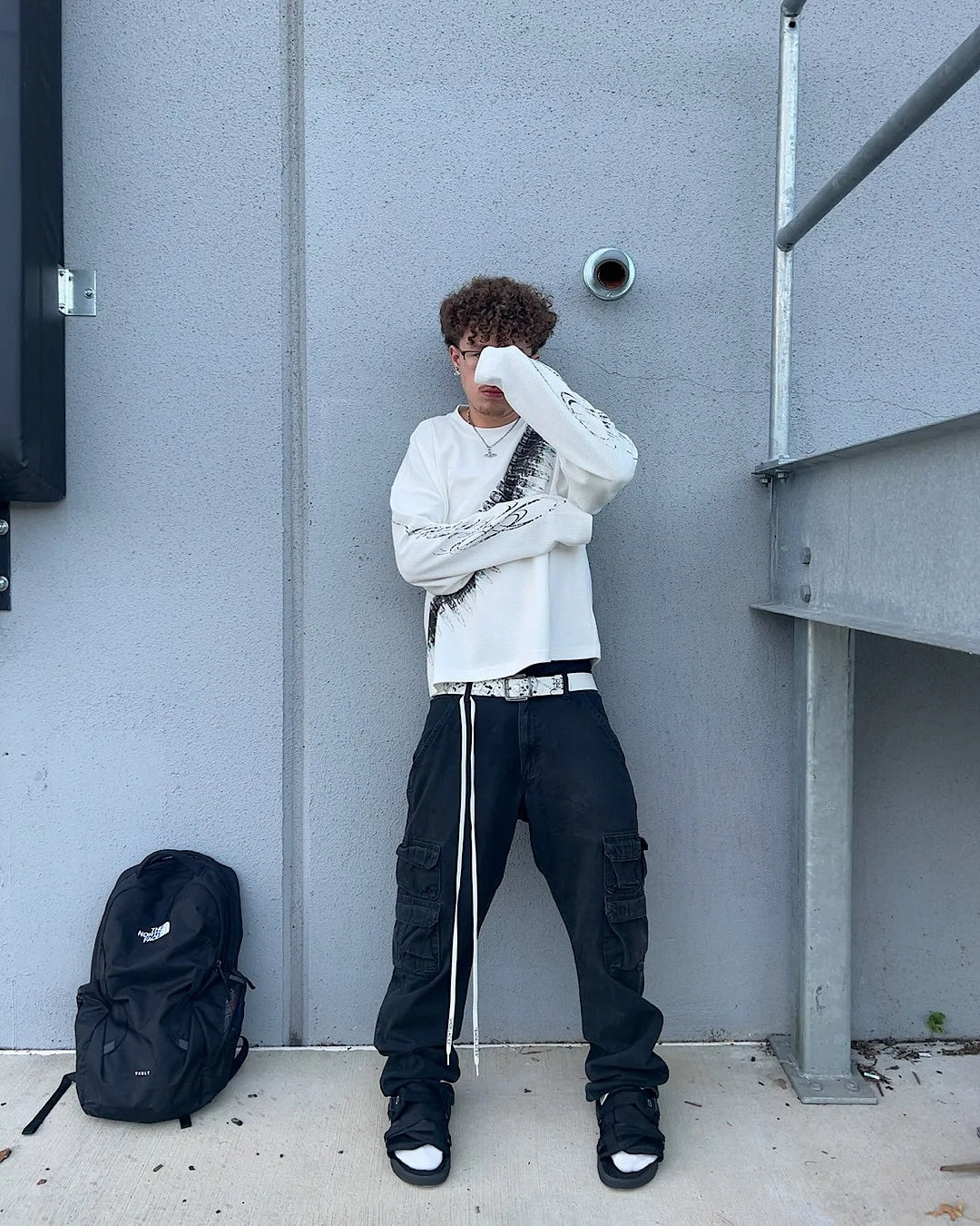 WHITE AMMUNITION LONGSLEEVE