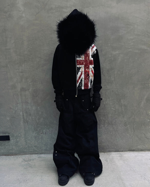 UK FUR ZIPPER UNISEX – View 2