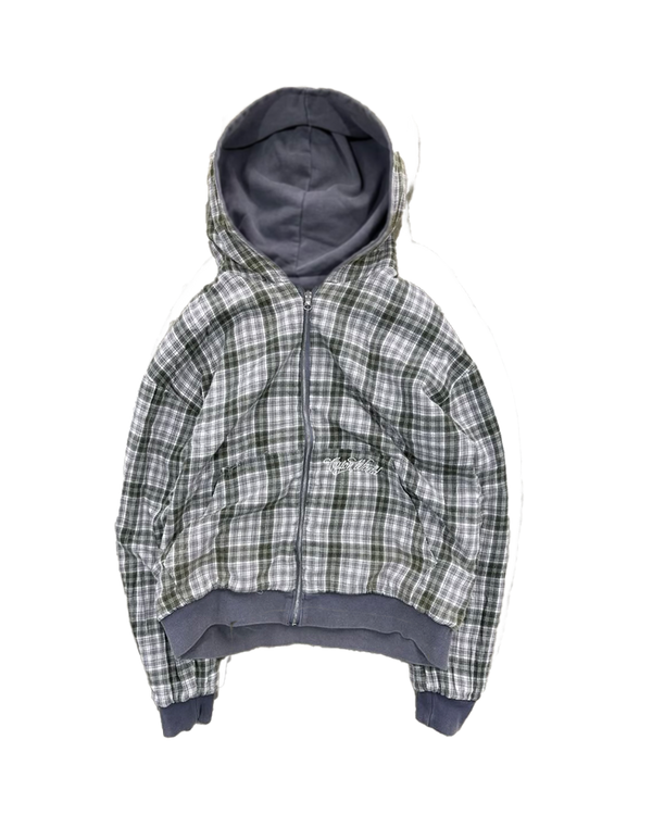 LIGHT GREY/GREY 2-SIDED ZIPPER UNISEX – View 2