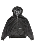 GREY/BLACK 2-SIDED ZIPPER UNISEX