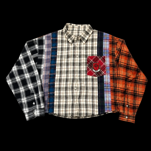CROPPED FLANNEL SAND