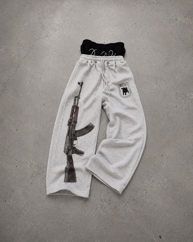 AK SAGGING JOGGER GREY