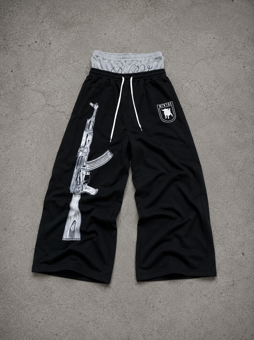 AK SAGGING JOGGER BLACK