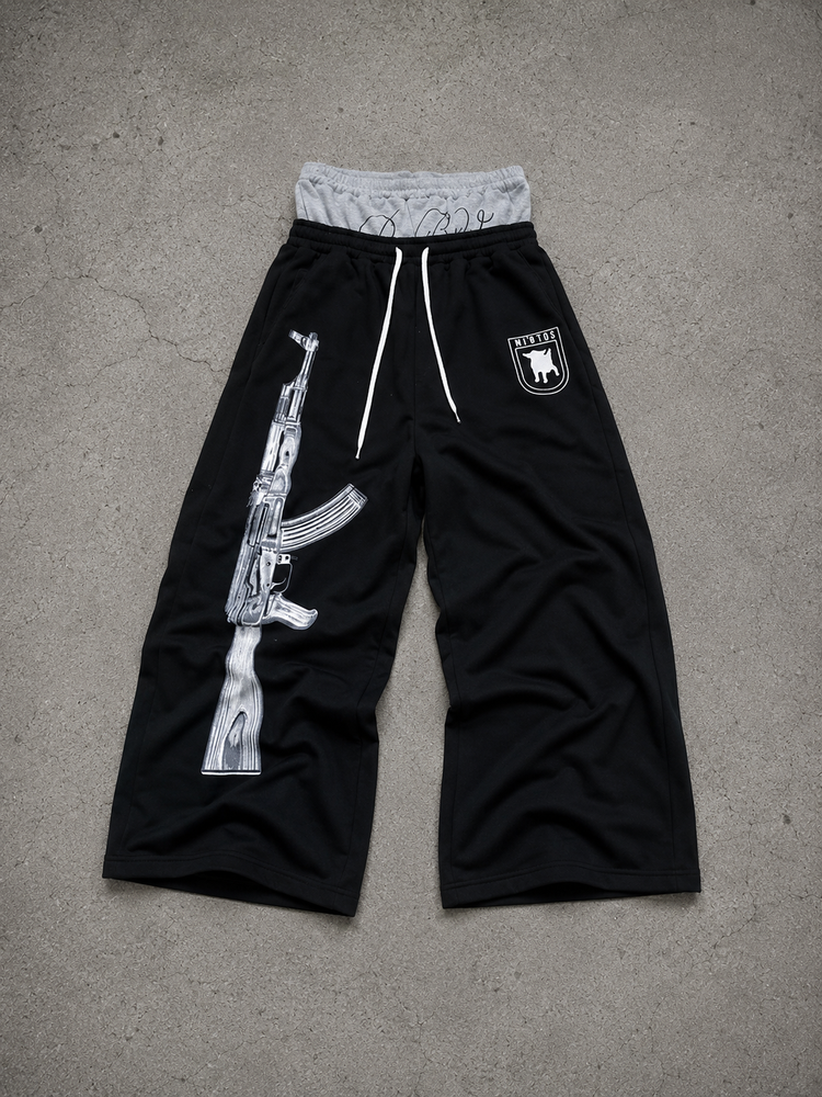 AK SAGGING JOGGER BLACK