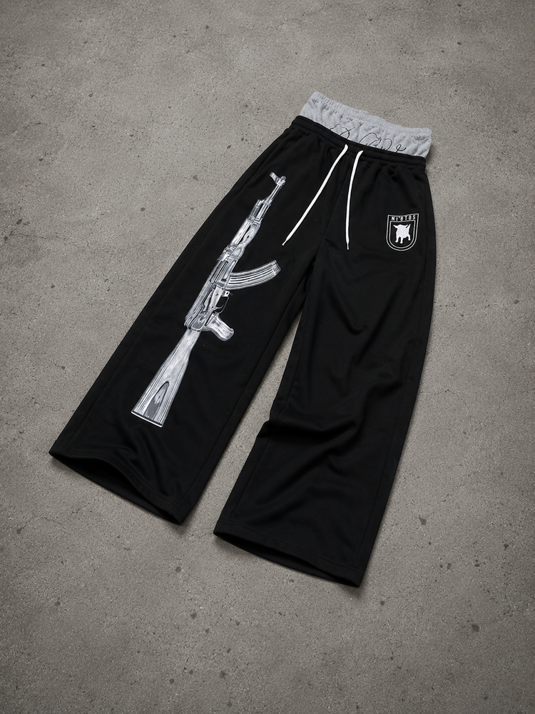 AK SAGGING JOGGER BLACK