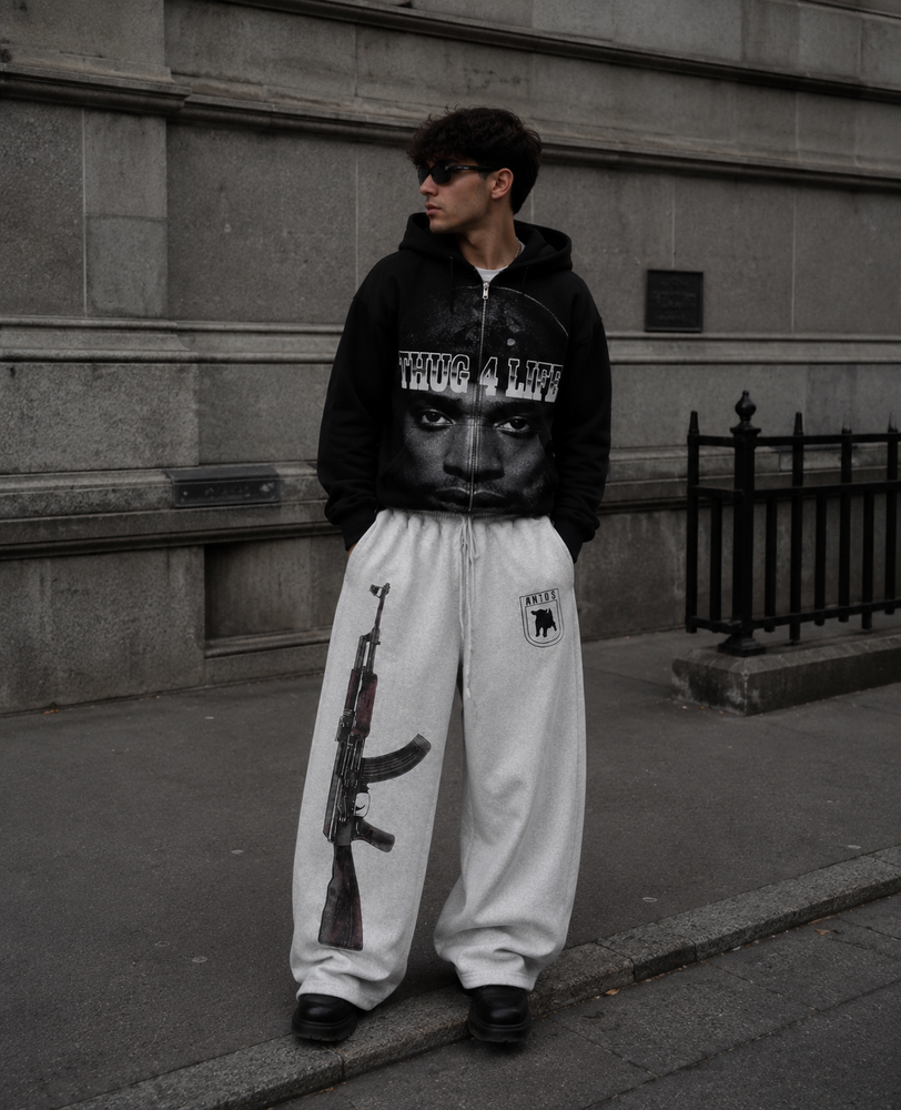 AK SAGGING JOGGER GREY