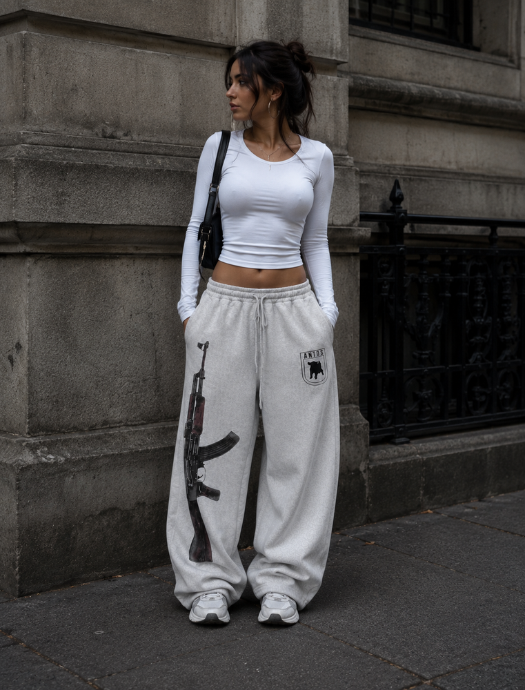 AK SAGGING JOGGER GREY