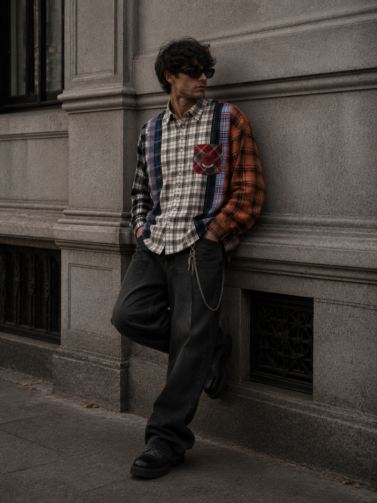 CROPPED FLANNEL SAND