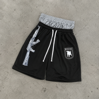 AK SAGGING SHORTS BLACK