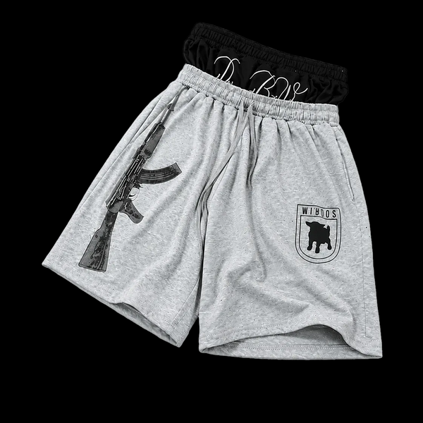 AK SAGGING SHORTS GREY