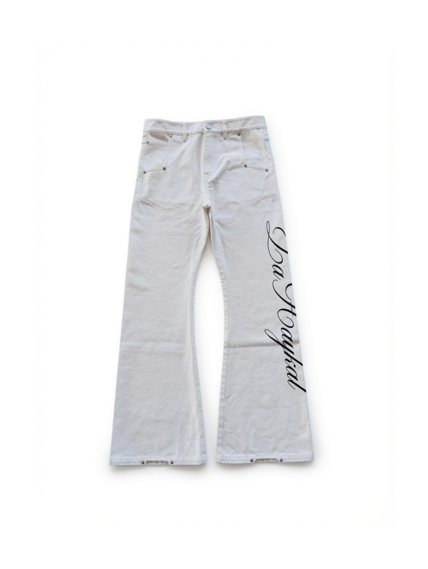 WHITE LA HAYKAL PANTS