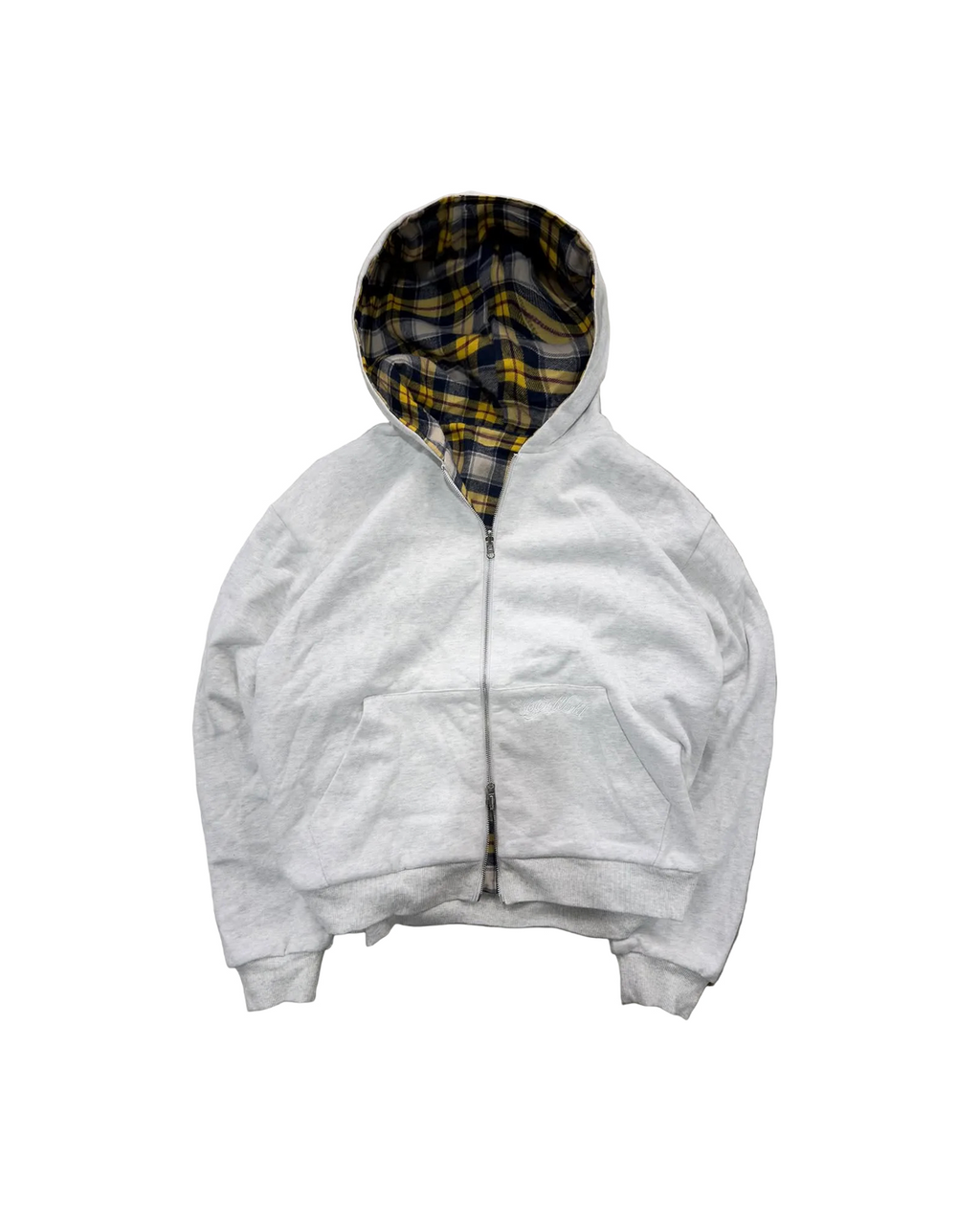 YELLOW/GREY 2-SIDED ZIPPER UNISEX