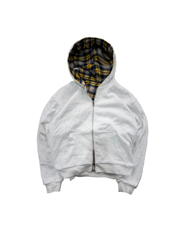 YELLOW/GREY 2-SIDED ZIPPER UNISEX