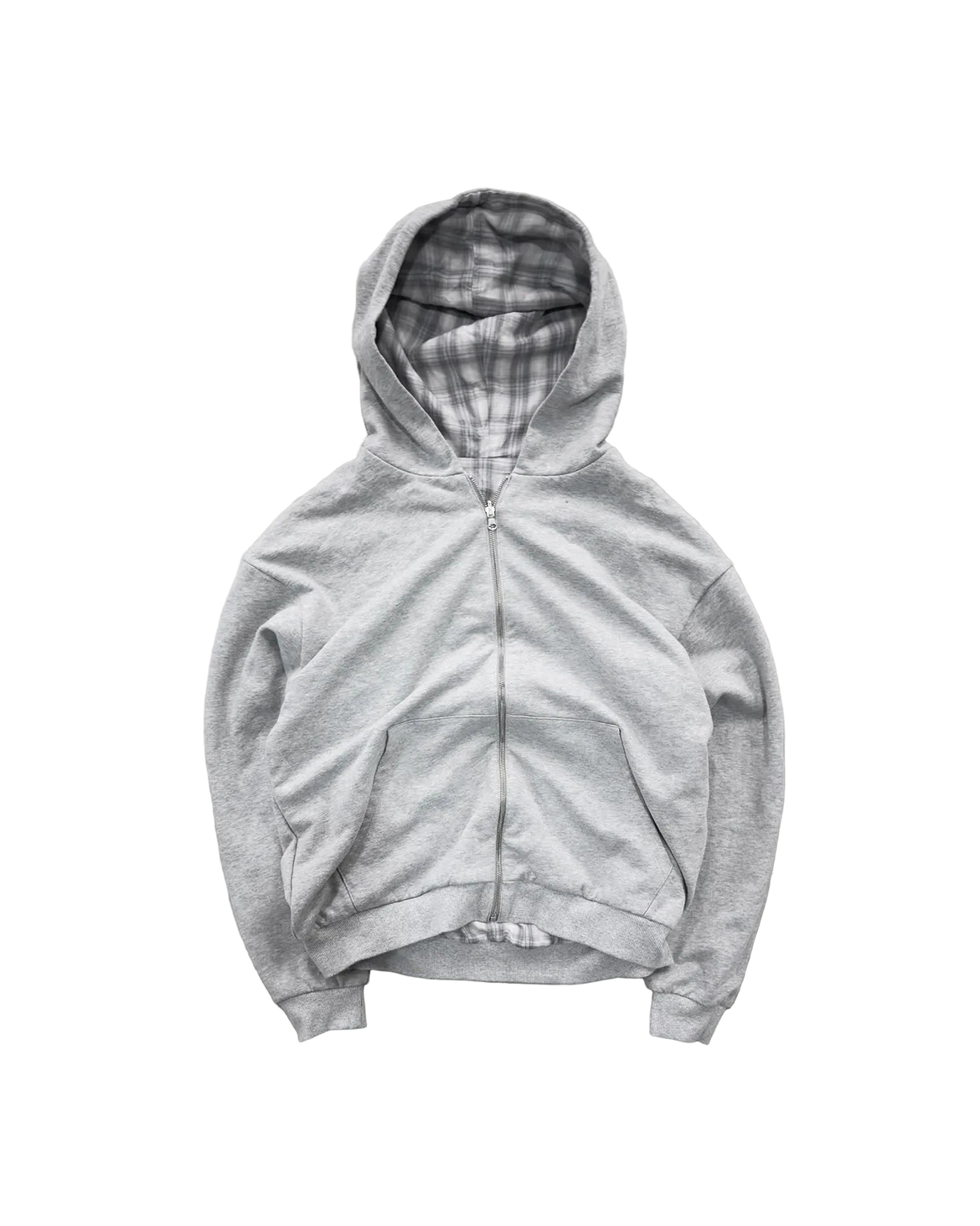 GREY/GREY 2-SIDED ZIPPER UNISEX