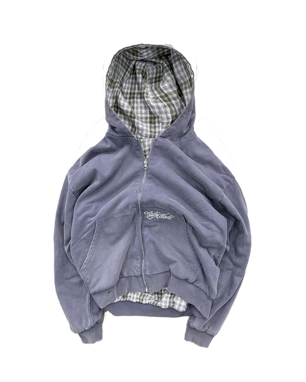 LIGHT GREY/GREY 2-SIDED ZIPPER UNISEX