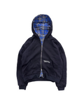 BLUE/BLACK 2-SIDED ZIPPER UNISEX