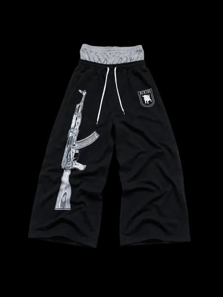 AK SAGGING JOGGER BLACK