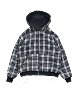 GREY/BLACK 2-SIDED ZIPPER UNISEX
