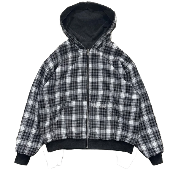 GREY/BLACK 2-SIDED ZIPPER UNISEX