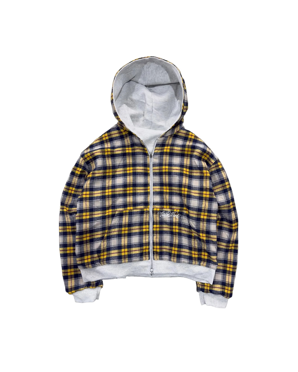 YELLOW/GREY 2-SIDED ZIPPER UNISEX