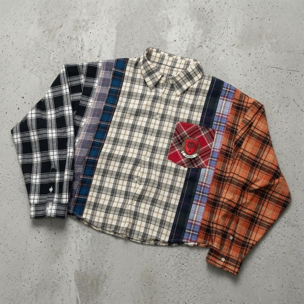 CROPPED FLANNEL SAND