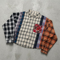 CROPPED FLANNEL SAND