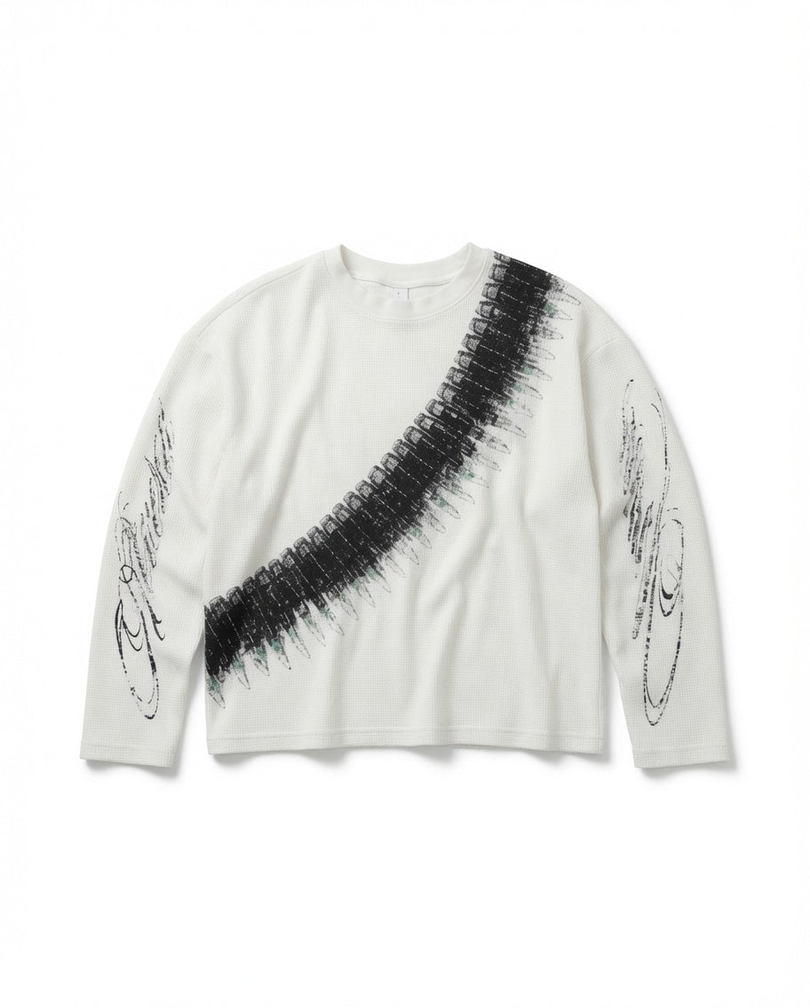 WHITE AMMUNITION LONGSLEEVE